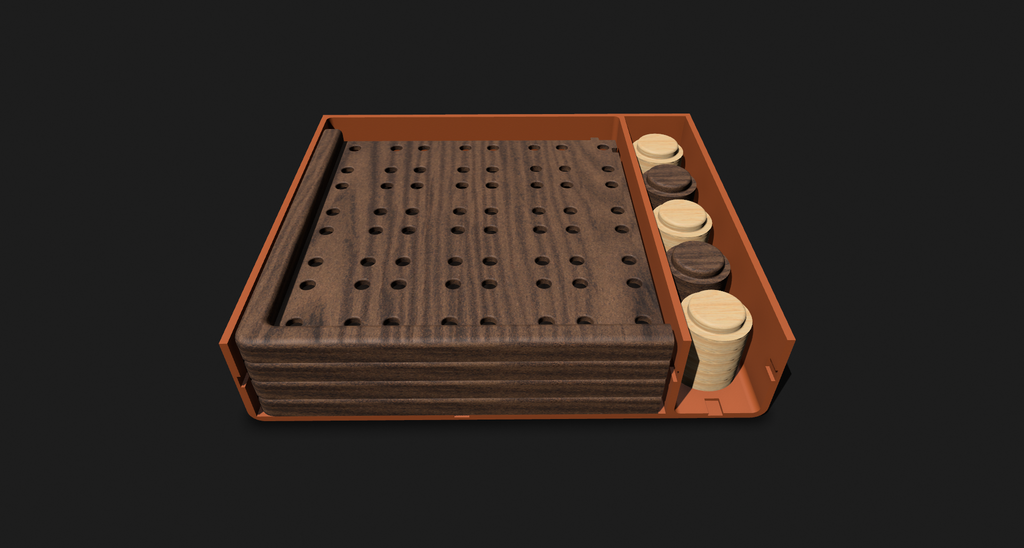 Checkers / Chessboard game (portable edition)
