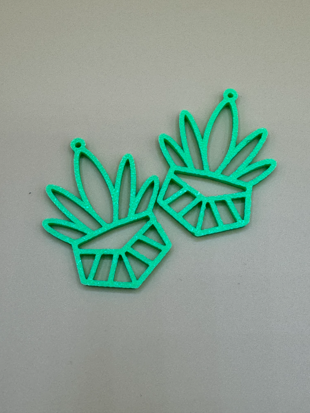 Potted Plant Earrings