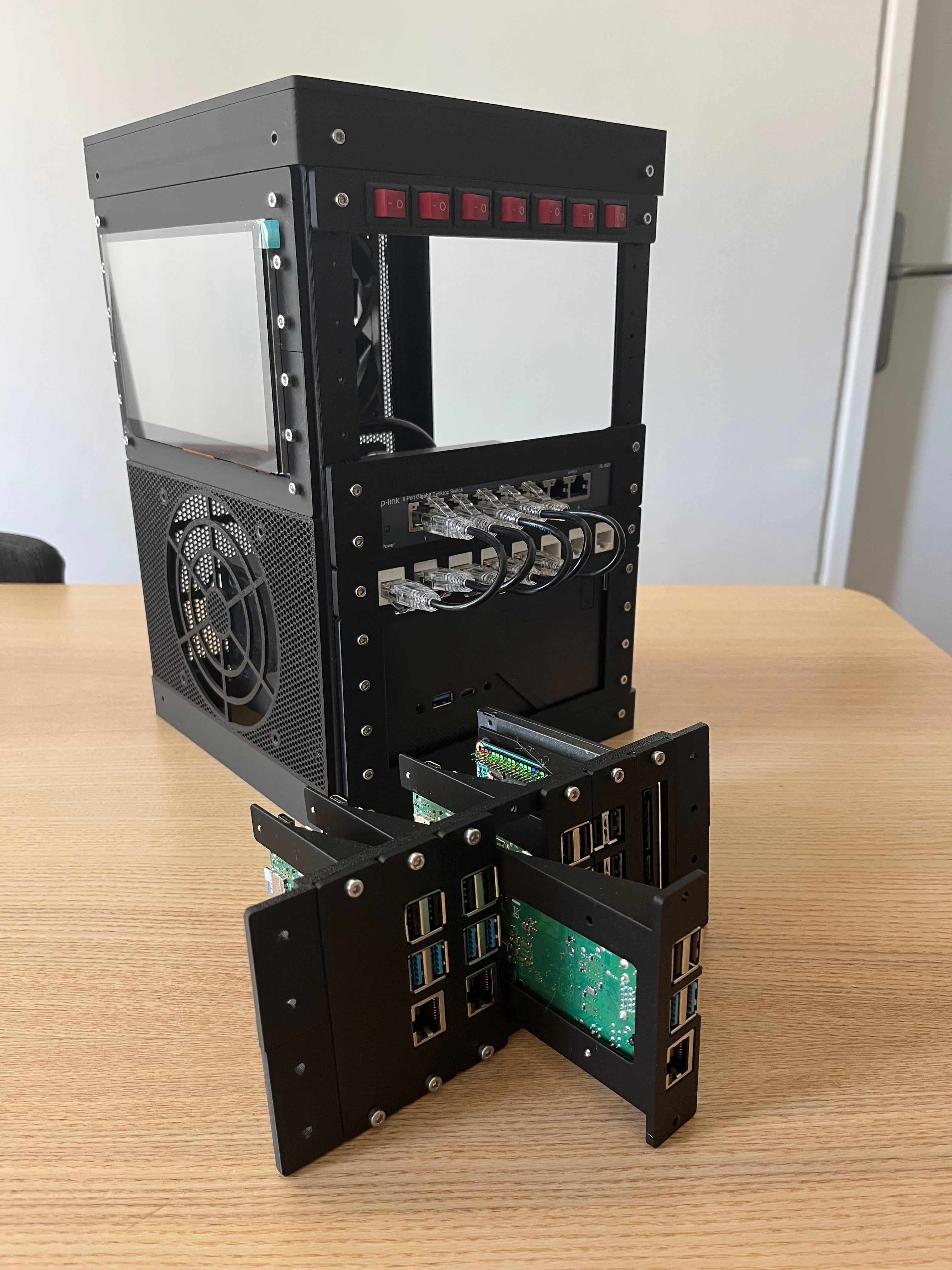 Microlab 2 - Mini Modular Home Server Rack