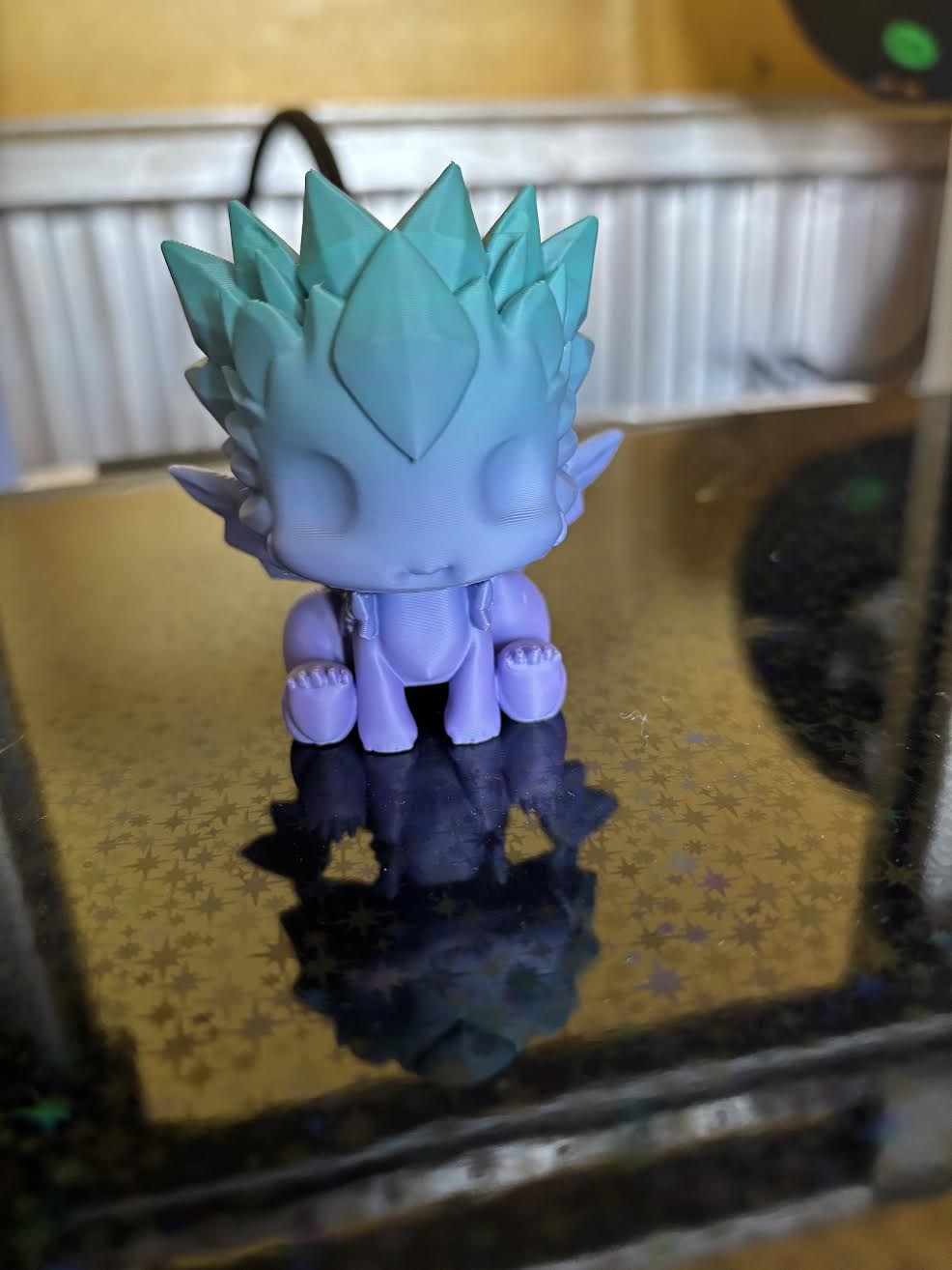 Crystal Dragon Figurine