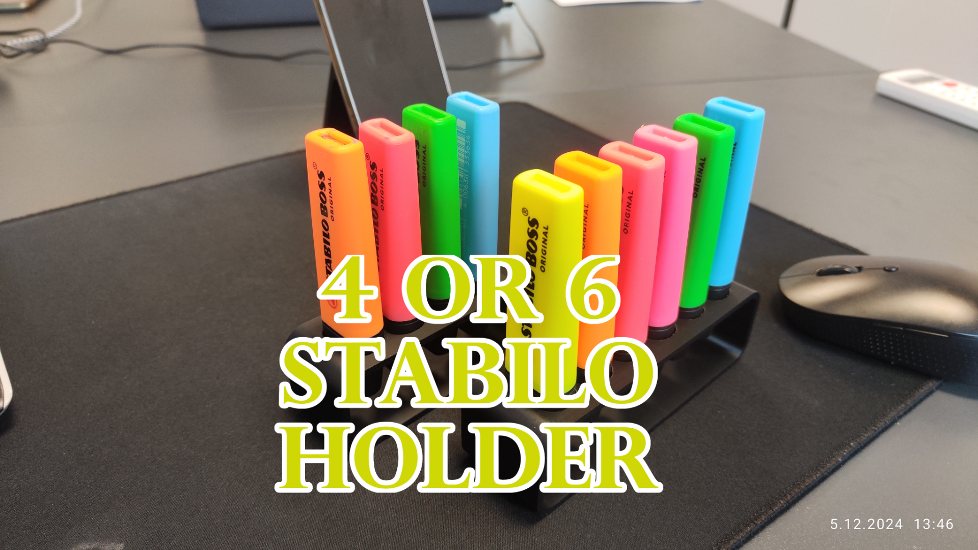 Stabilo Boss Holder for 4, 6 and 15 pcs