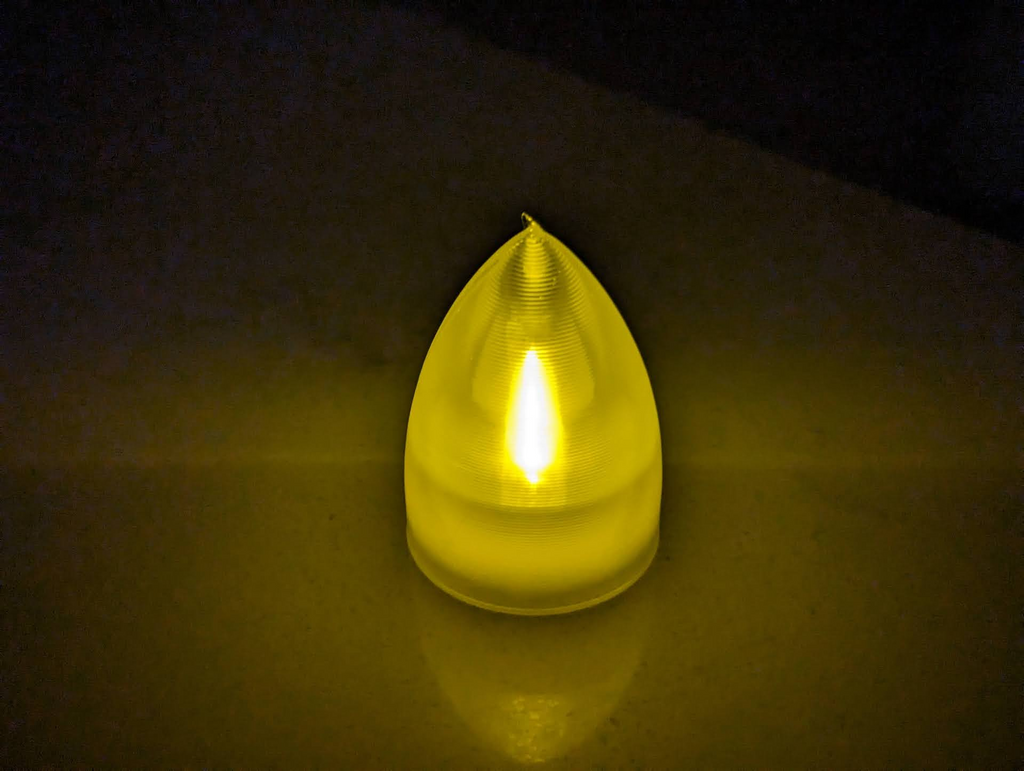 Cone Lamp for LED Tea Light