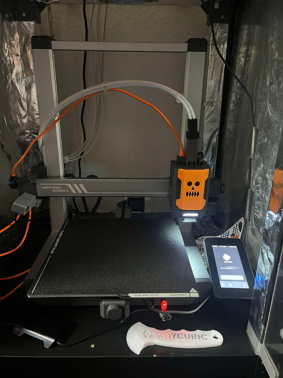 Anycubic Kobra 3 combo hotend cover, halloween