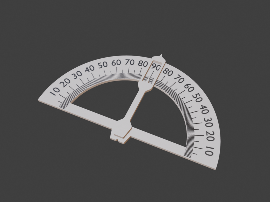 Protractor set