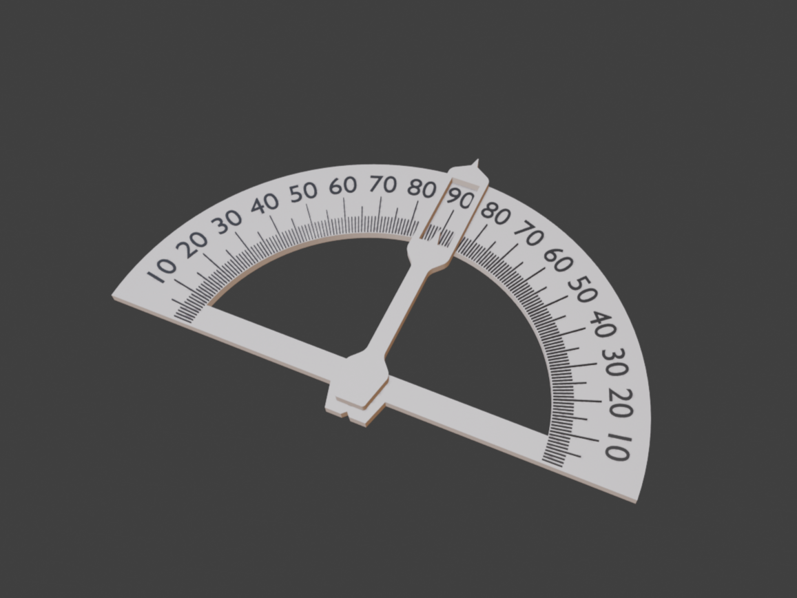 Protractor set