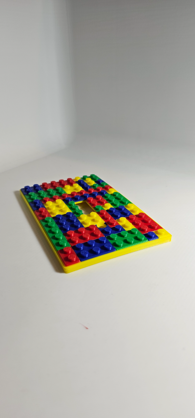 Brick Toy Wall Switch Plate