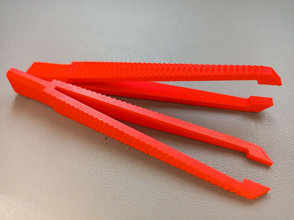 Straight tweezers 120 mm