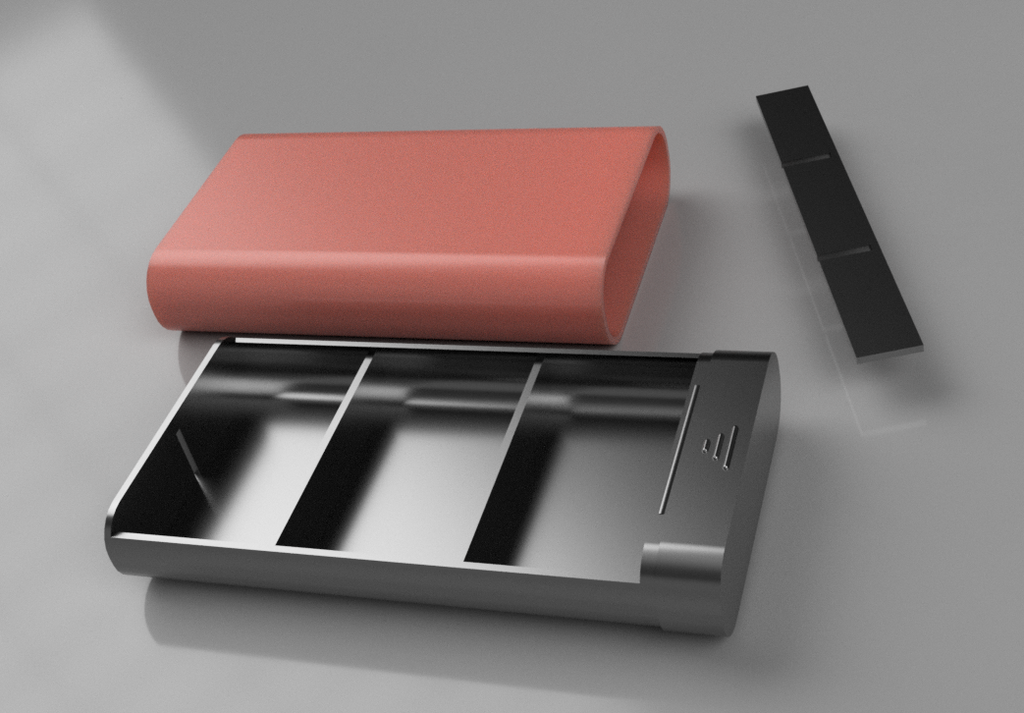 Pill box compact and simple