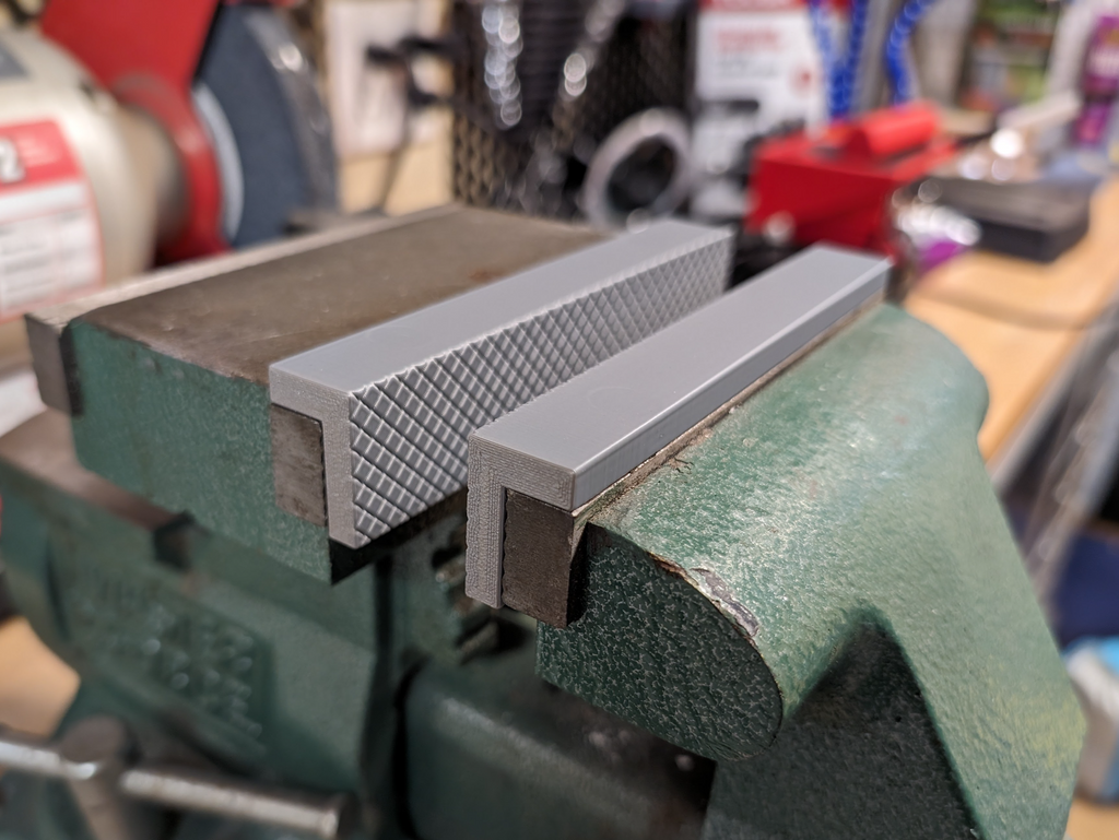 Magnetic Bench Vise Soft Jaws - Parametric