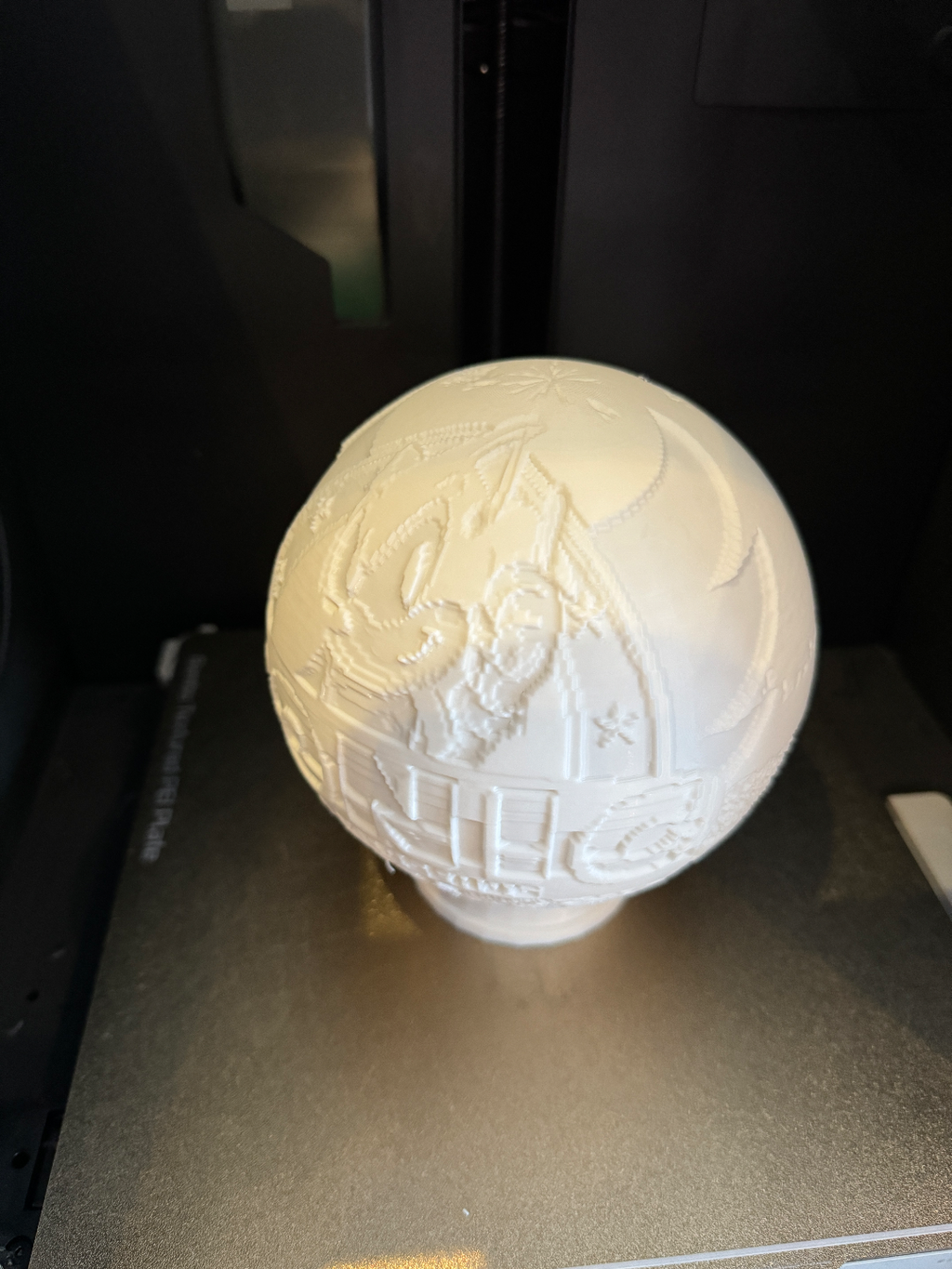 Sonic the Hedgehog Lithophane lamp