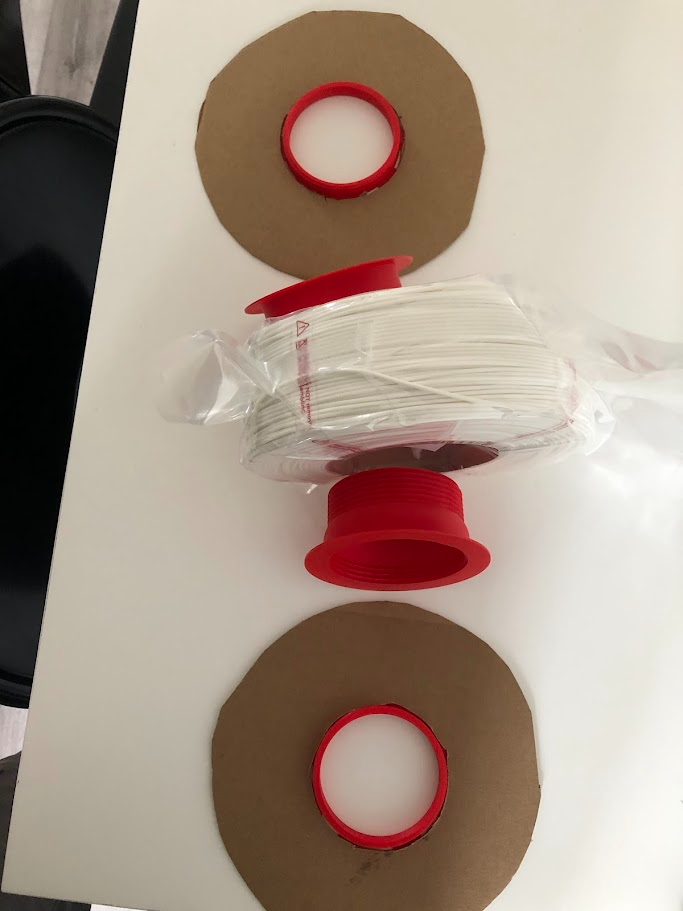 Ultra low Plastic Spool - Bambu Refill (87g) Reuse