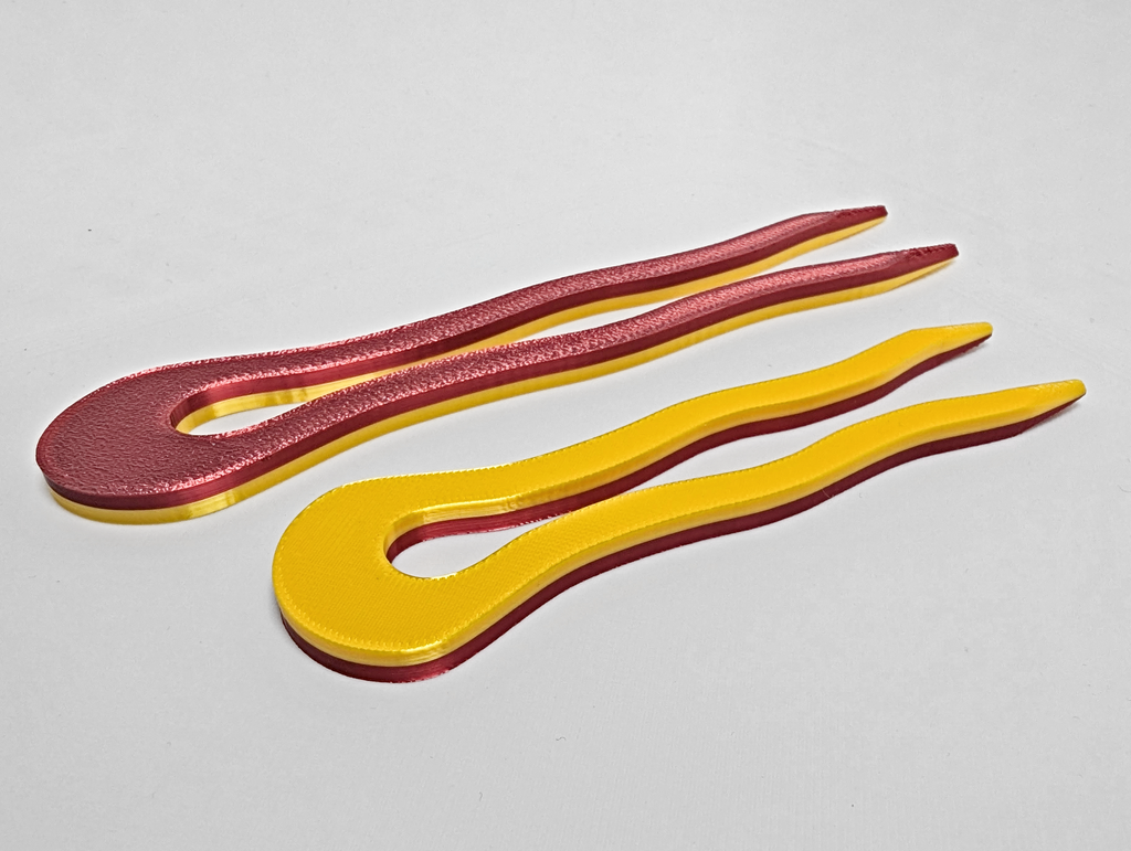 Two Prong French Hair Pin