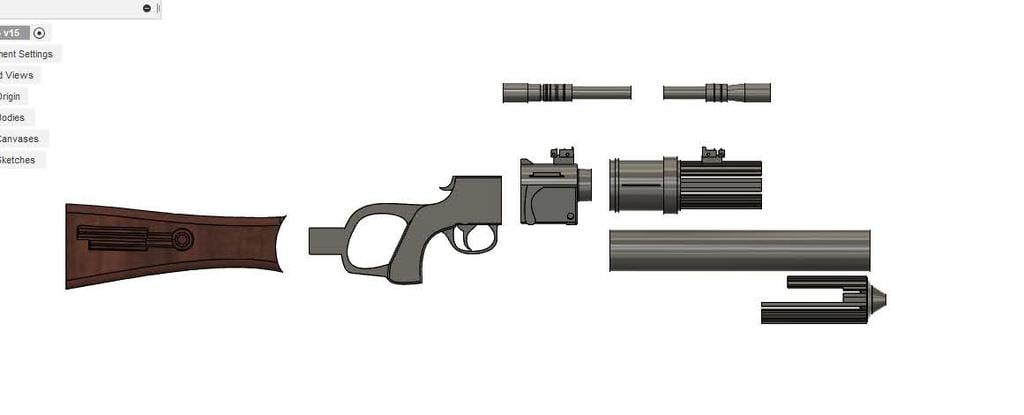 Boba Fett's EE-3 Blaster Rifle