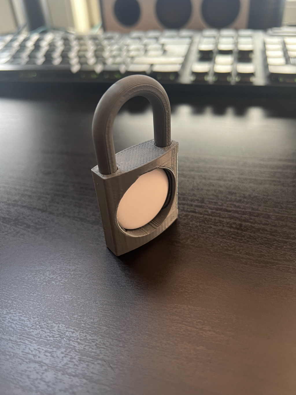 Airlock (padlock with airtag)