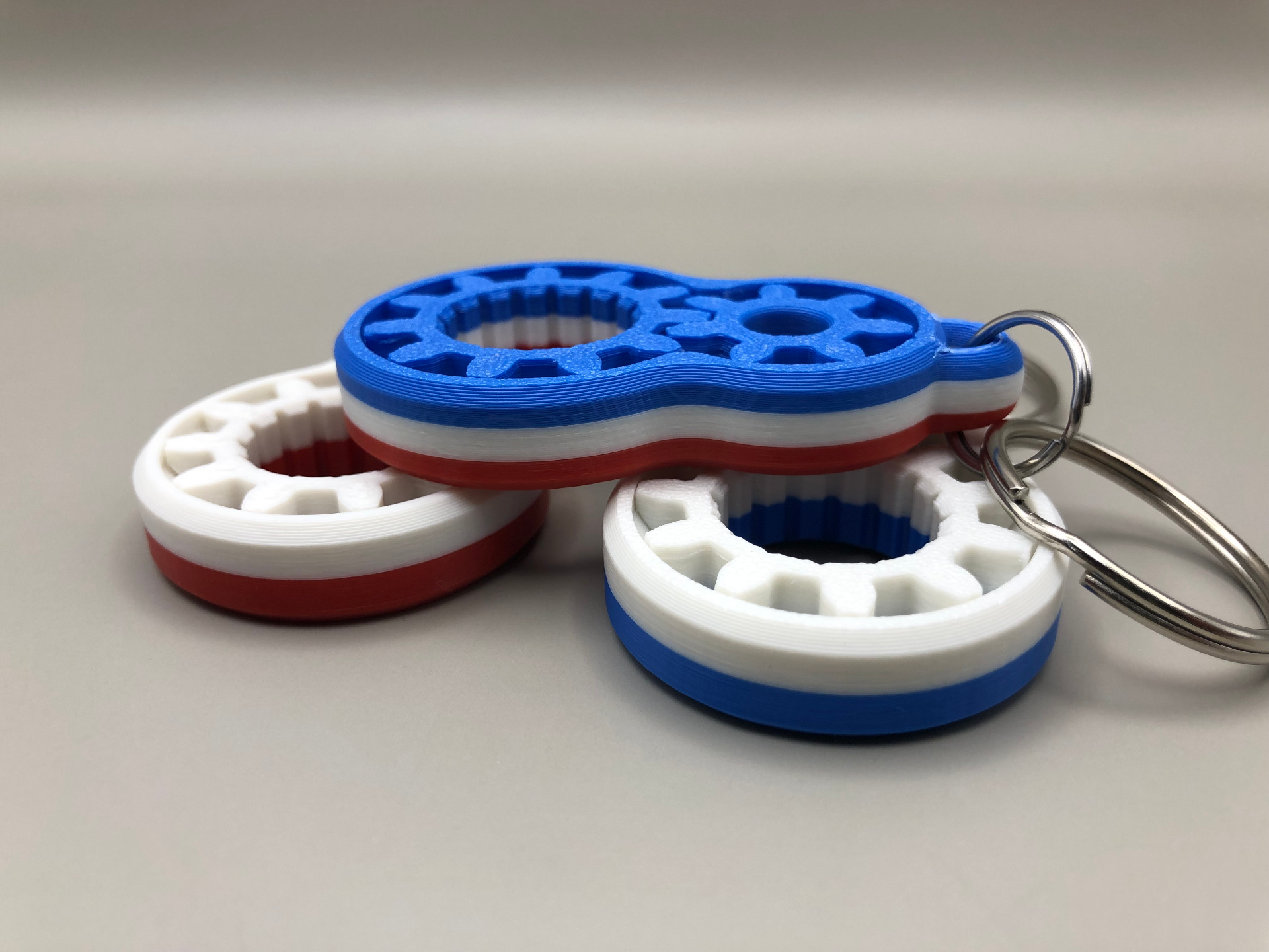 Gear Fidget Keychain 3 colors