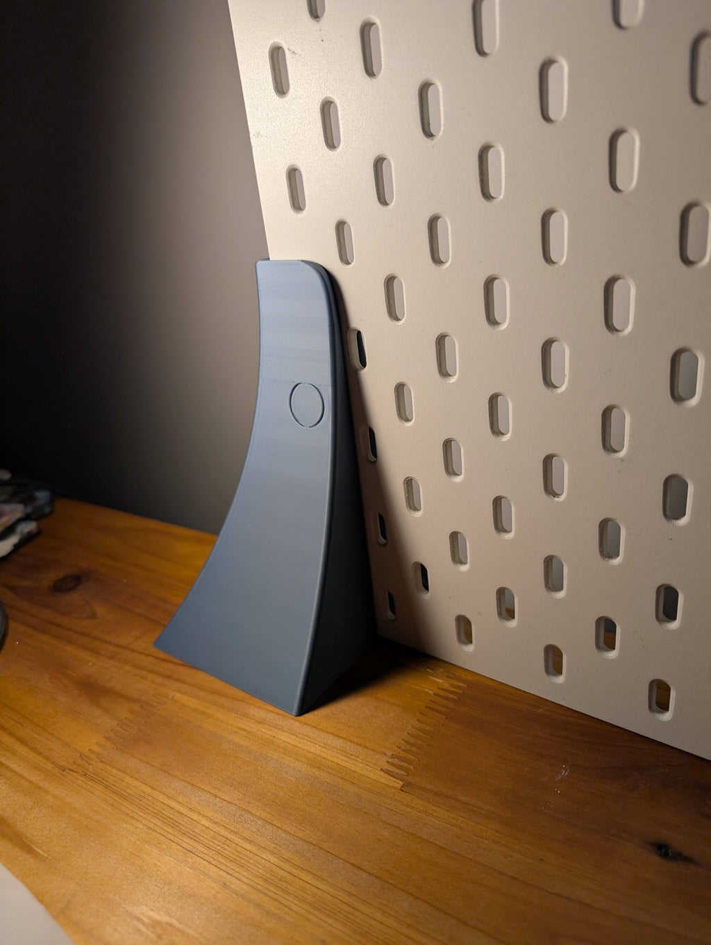 Elegant IKEA Skadis Desk Mount with Clamp