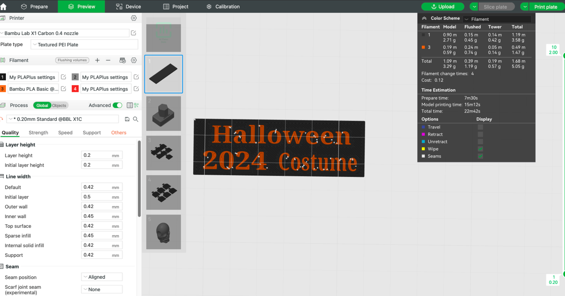 Halloween Trophy