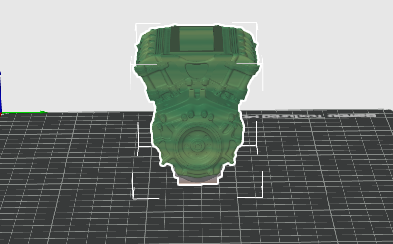 Mechanical Engine Business Card Stand