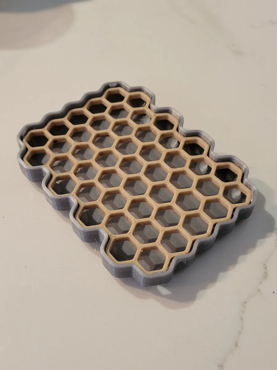 Hexagonal Soap/Sponge Dish