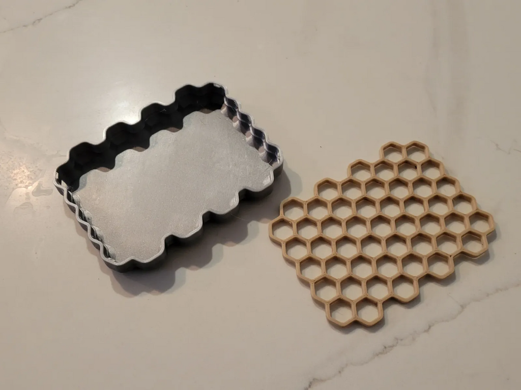 Hexagonal Soap/Sponge Dish