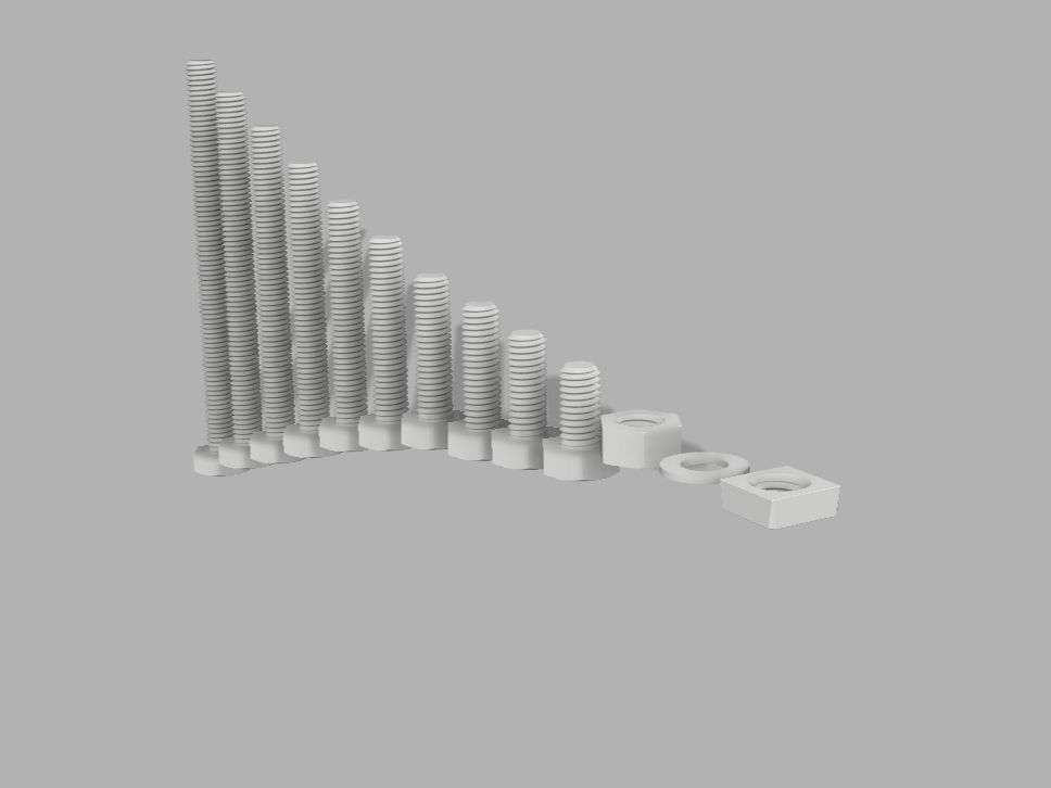 Screw Set M3-M10