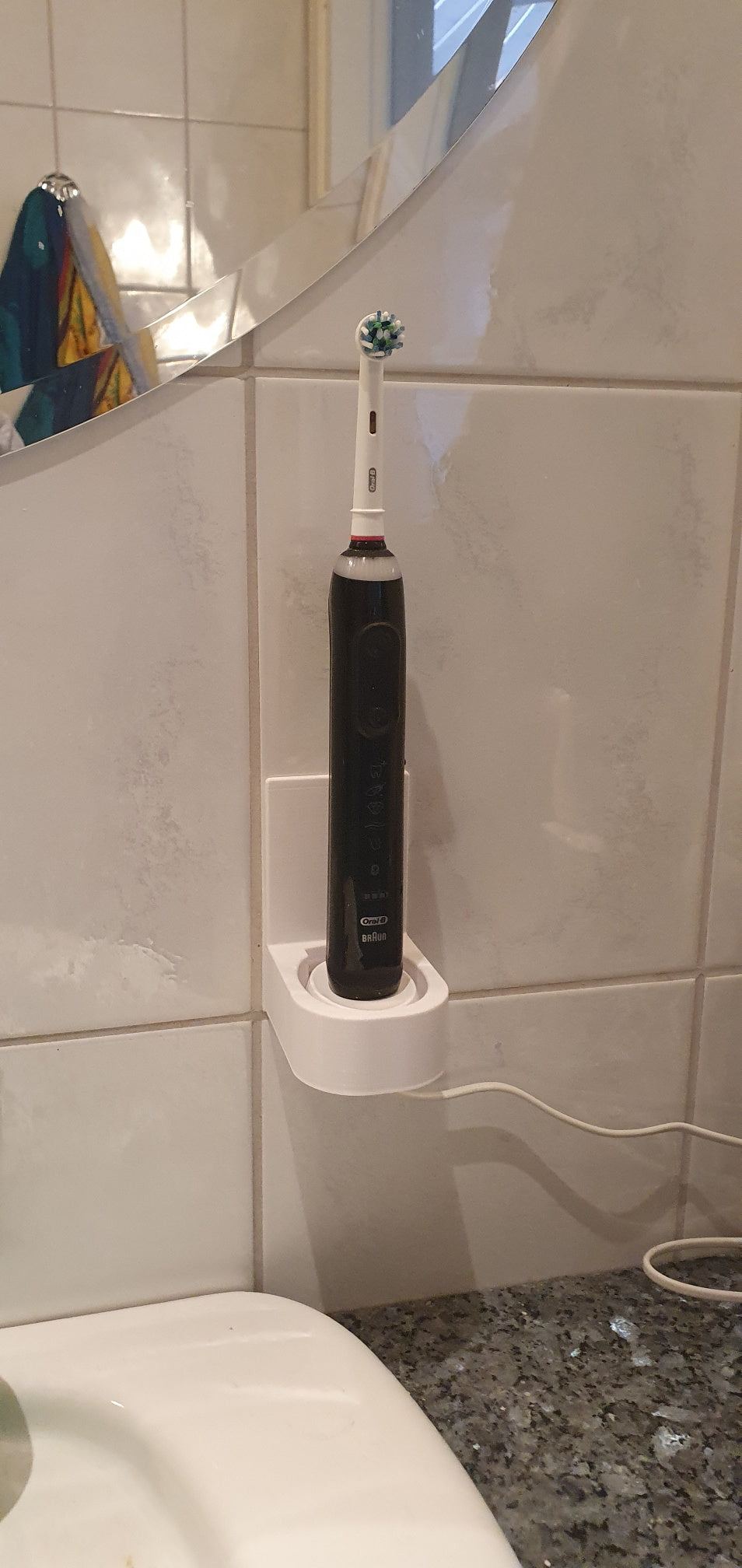 Wall Mount Toothbrush Charging Station