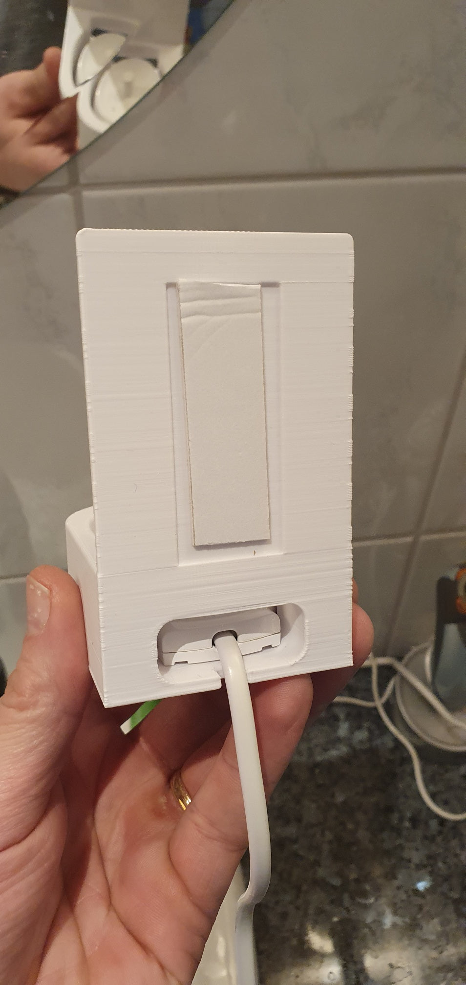 Wall Mount Toothbrush Charging Station