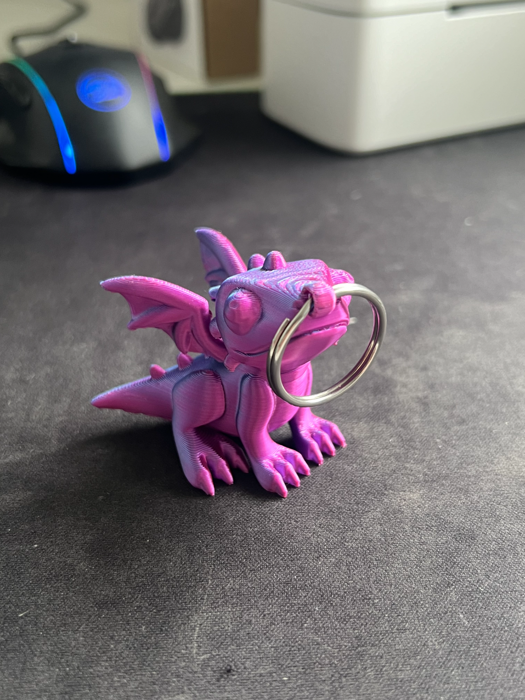 Cute Dragon Keychain