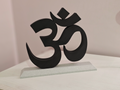 Om Sign with Stand