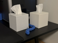 Minimalist Square Tissue Box Cover