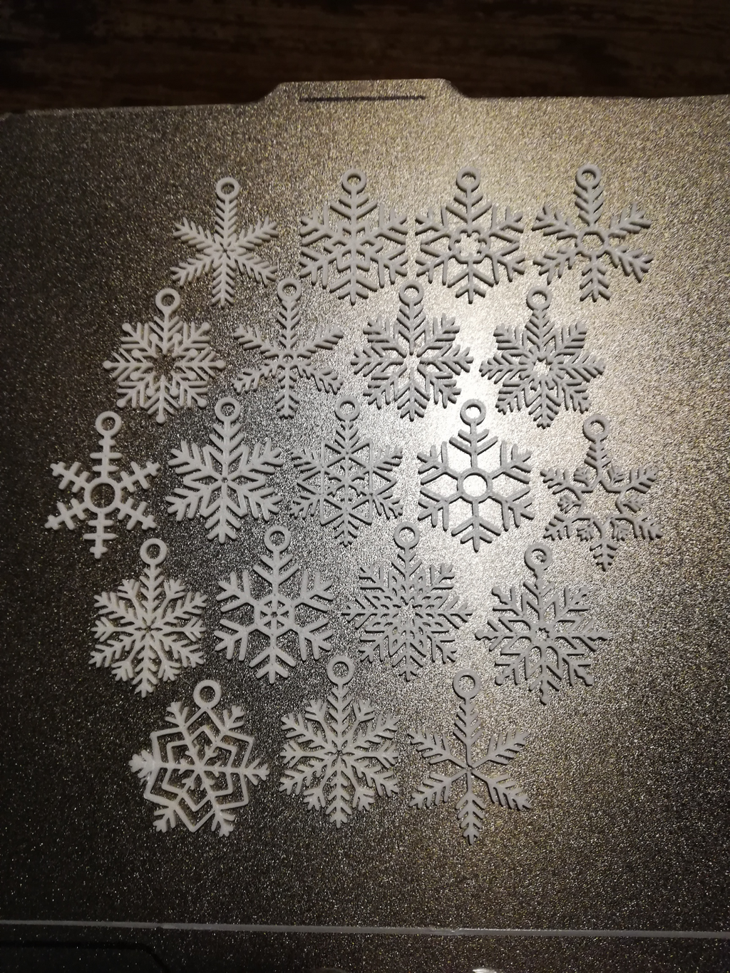 20 Snowflakes Set
