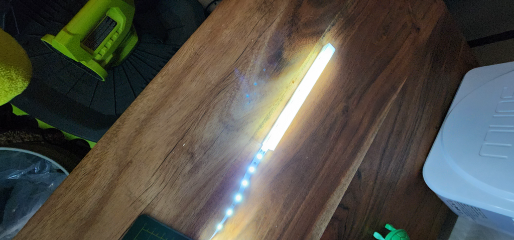 LED Light Strip Mount and Diffuser