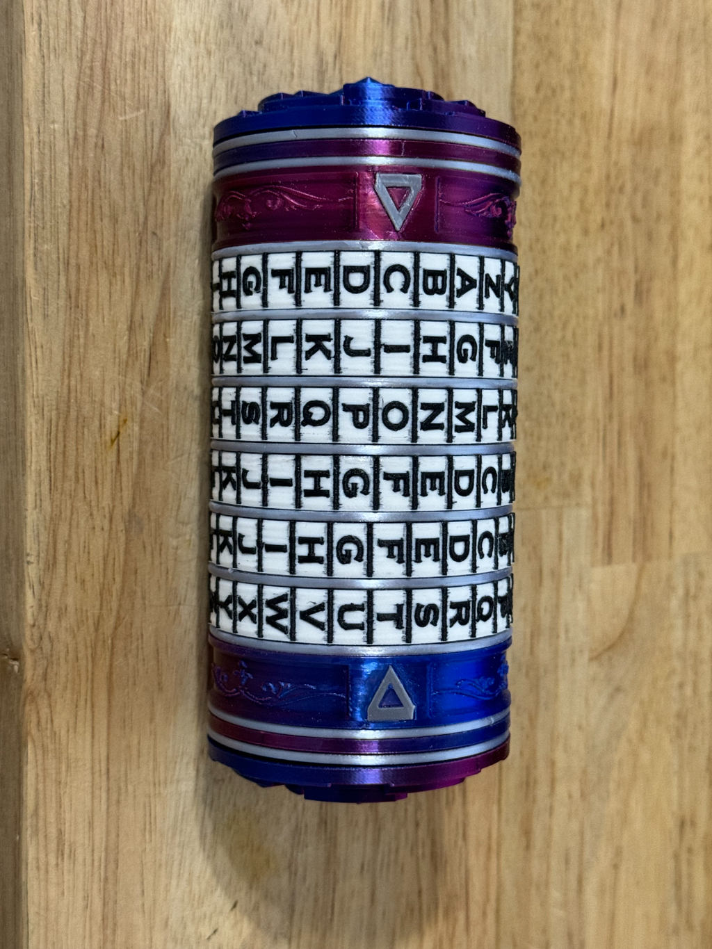 Cryptex 6-Wheel Puzzle Box