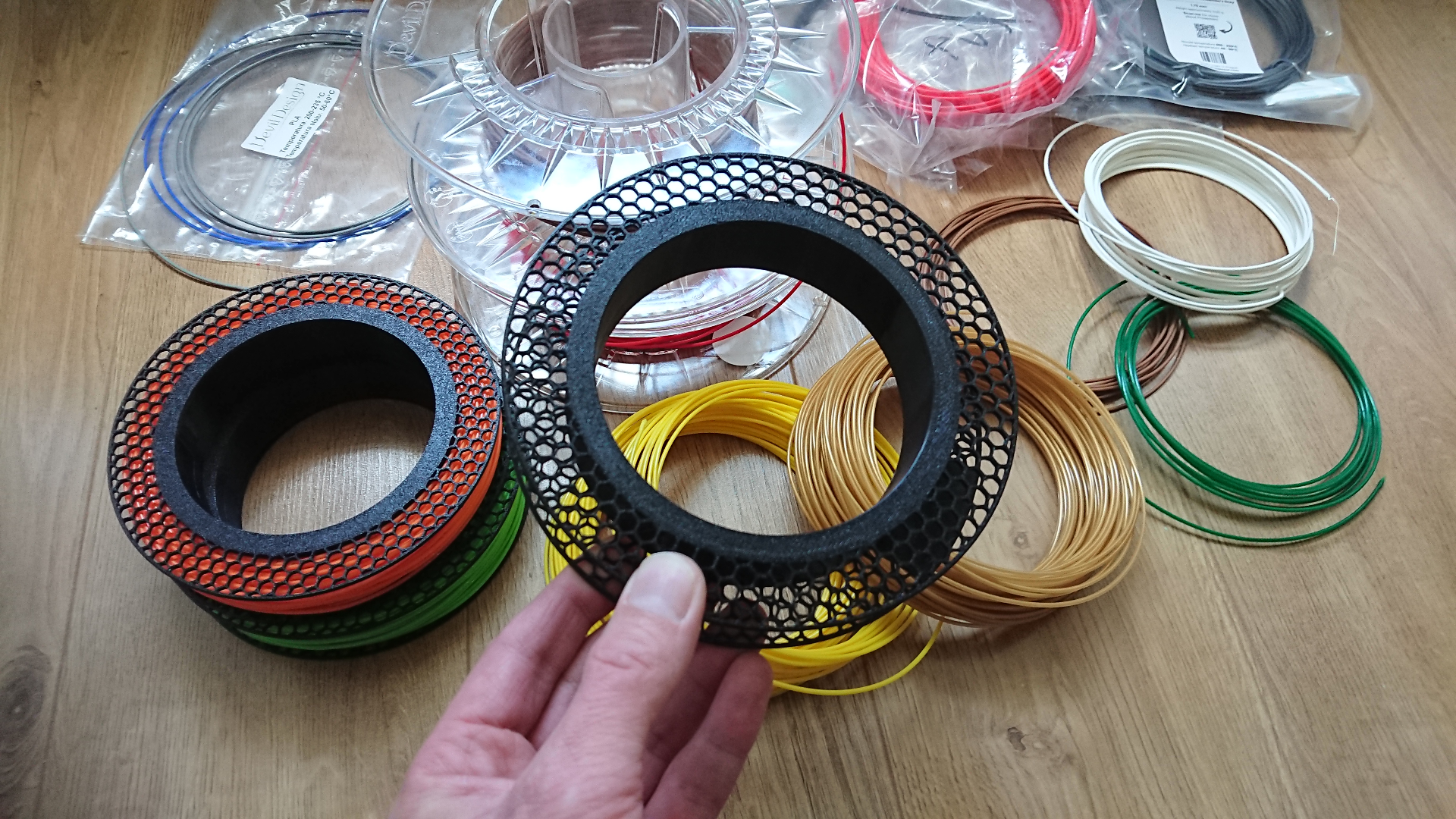 Filament Sample Spool