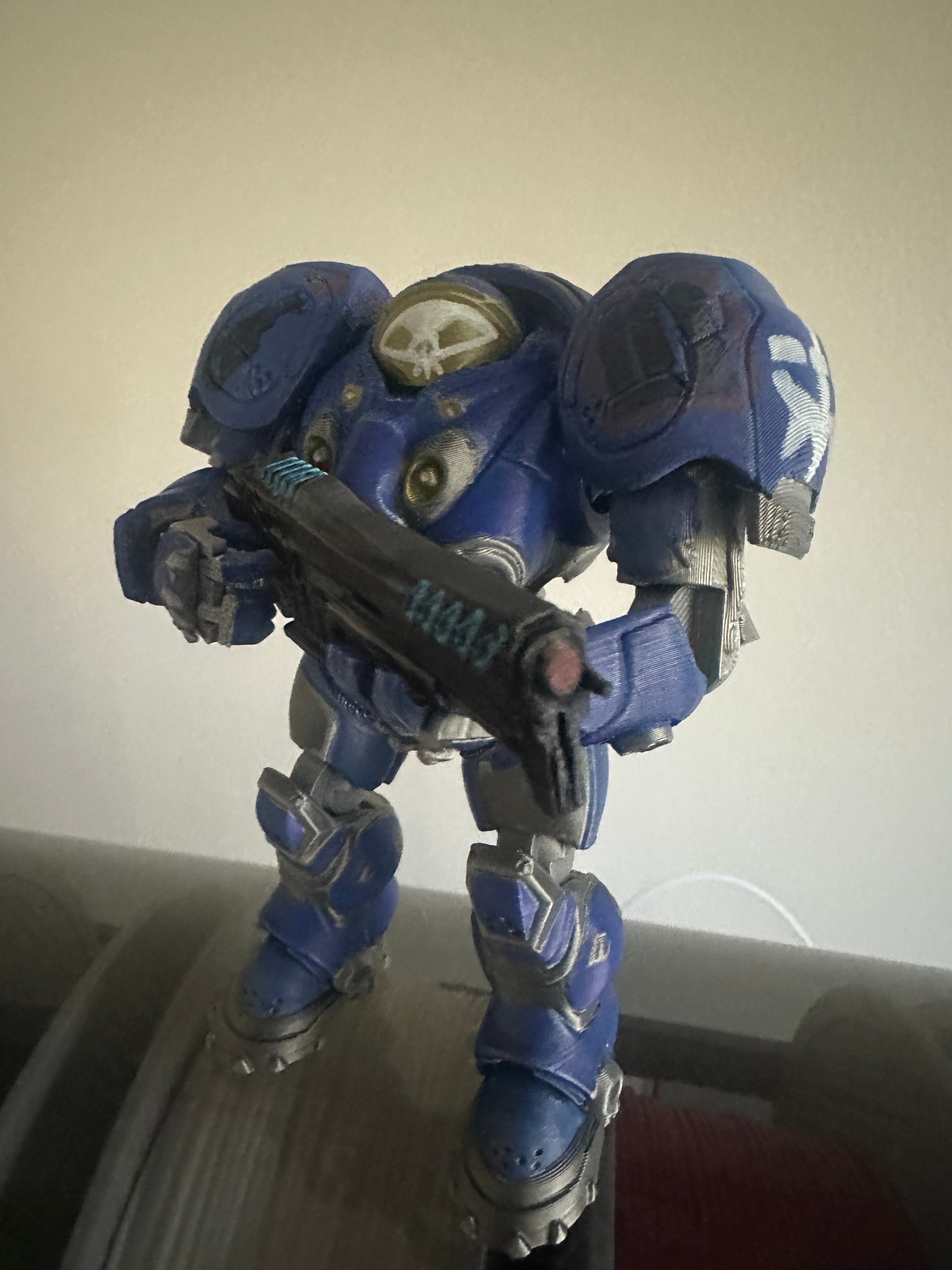 StarCraft II - Articulated 3D Marine Model - V2