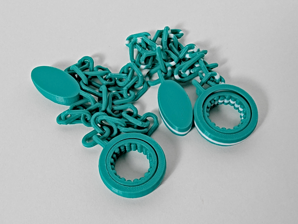 Chain-Link Fidget Spinner
