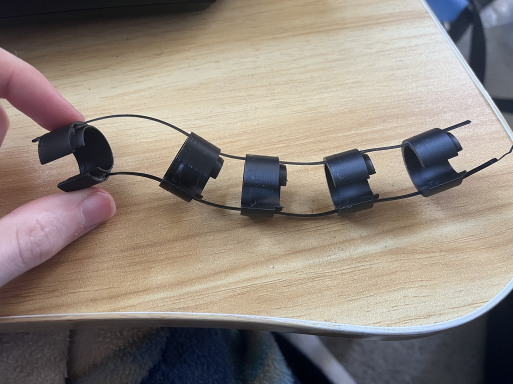 Purge Line Cable Spine