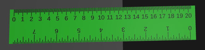 Customizable ruler generator