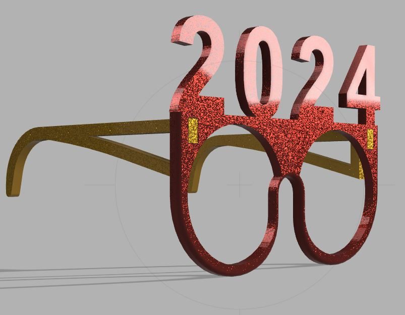 OCCHIALI CAPODANNO 2024
