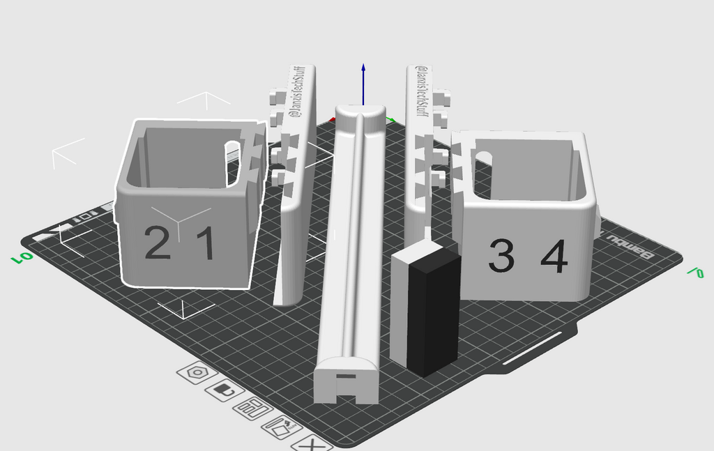Snapmaker U1 Feeder Relocation – Rear Position