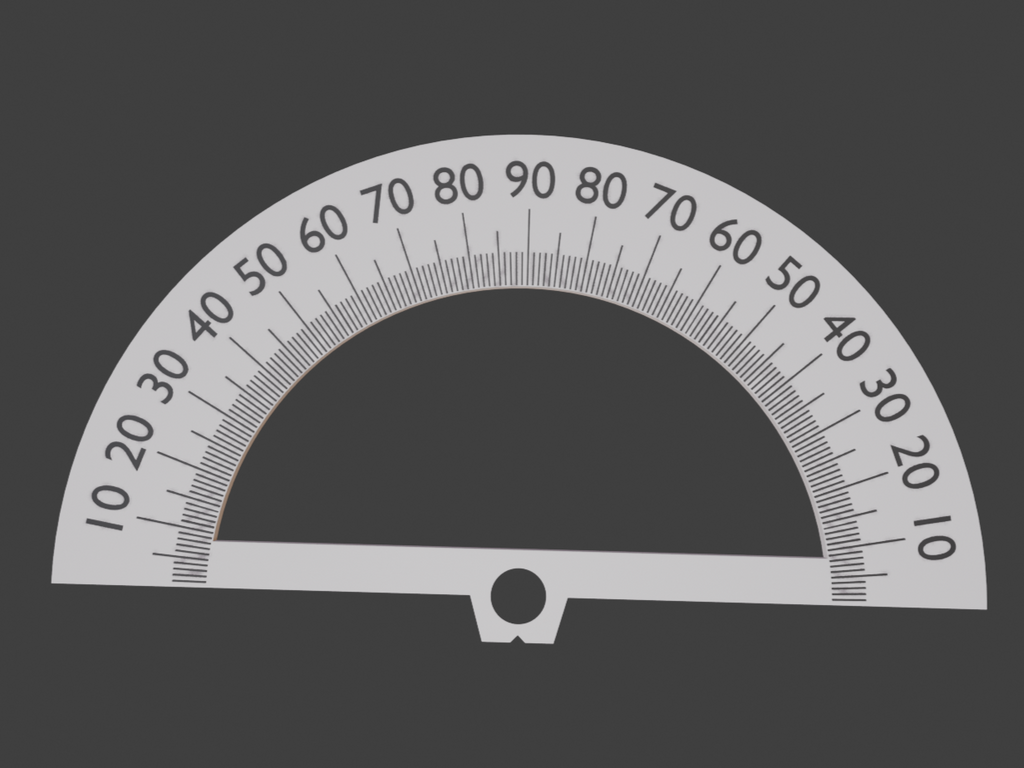 Protractor set