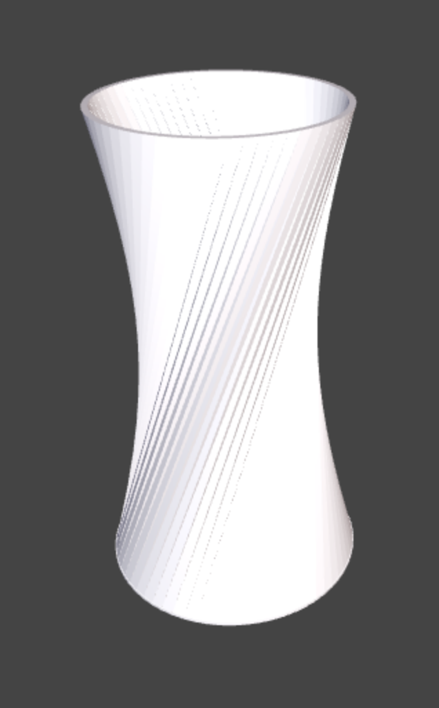 Make your own Vase - Parametric Modern Vase
