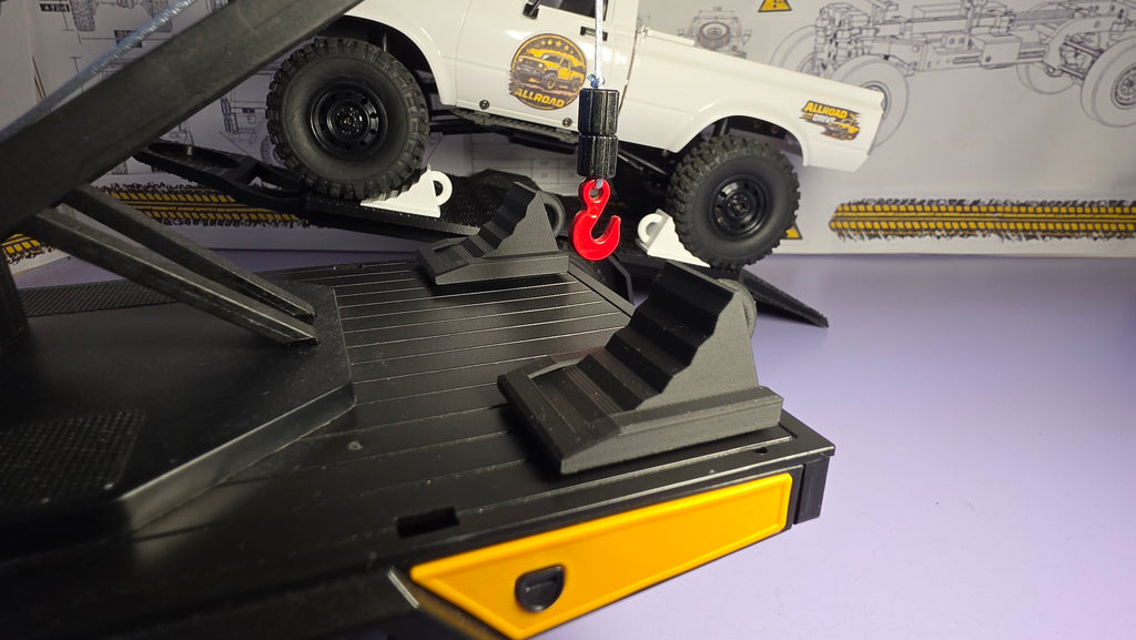 RC Wheel Chocks + Storage Mounts (1:10-1:24)