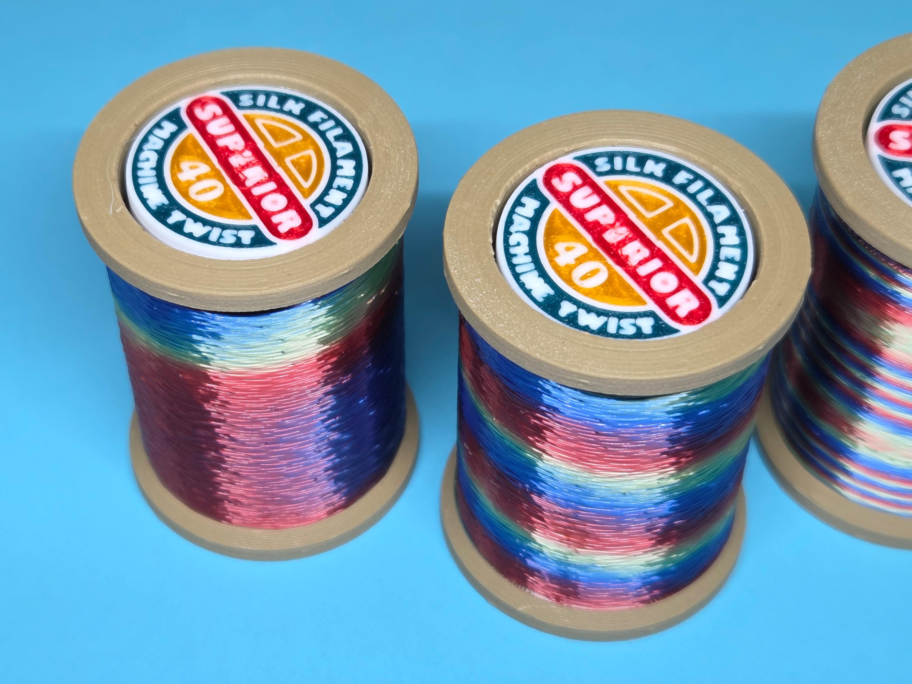 Spool of Silk Thread DOUBLE END CLICKER Fidget