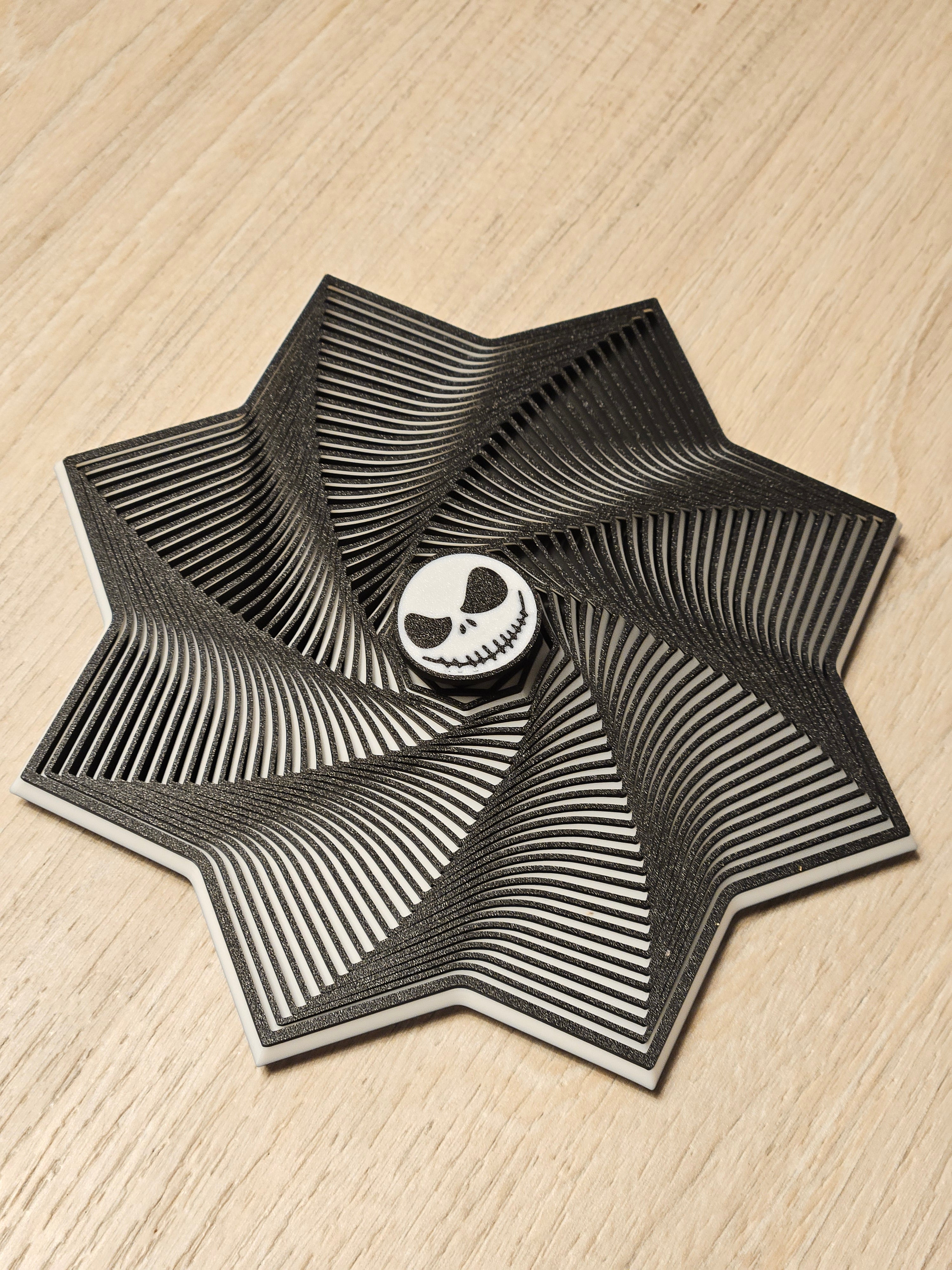 Fidget Spiderweb Twist XL with 6 Halloween pins