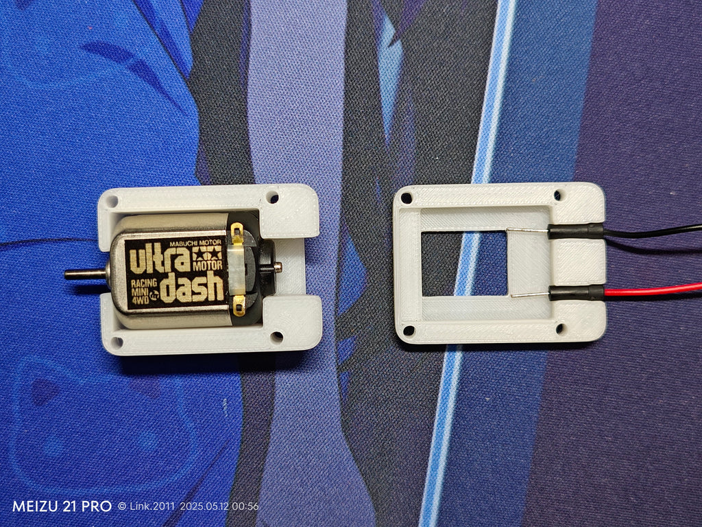 Solder-Free 130 DC Motor Mount