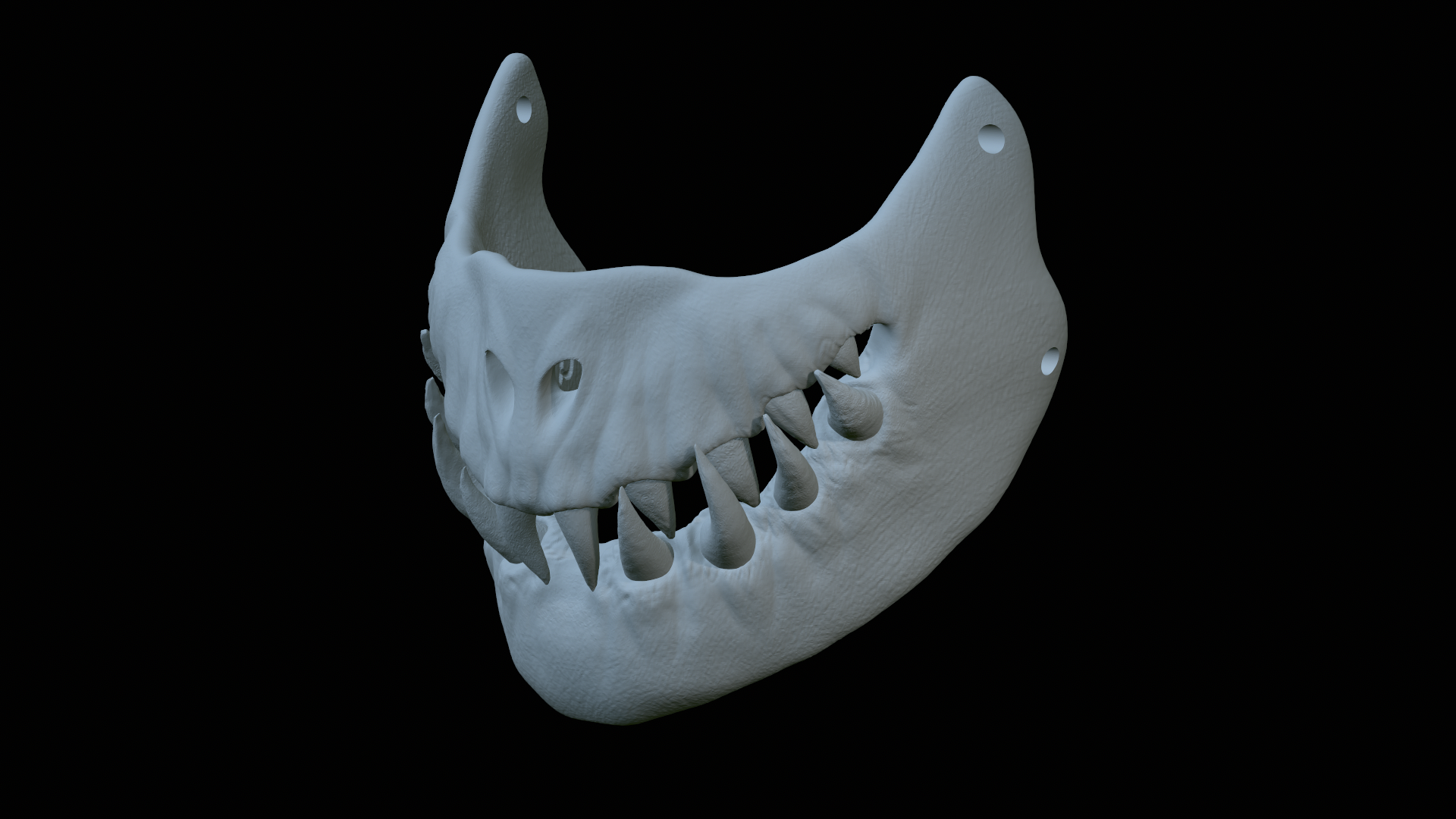 Devil Salamander mask