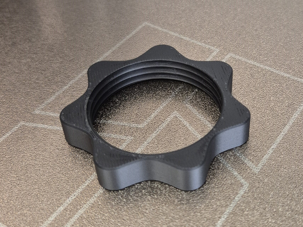 M40x2,5 Fixation nut for E27 lamp finger shape