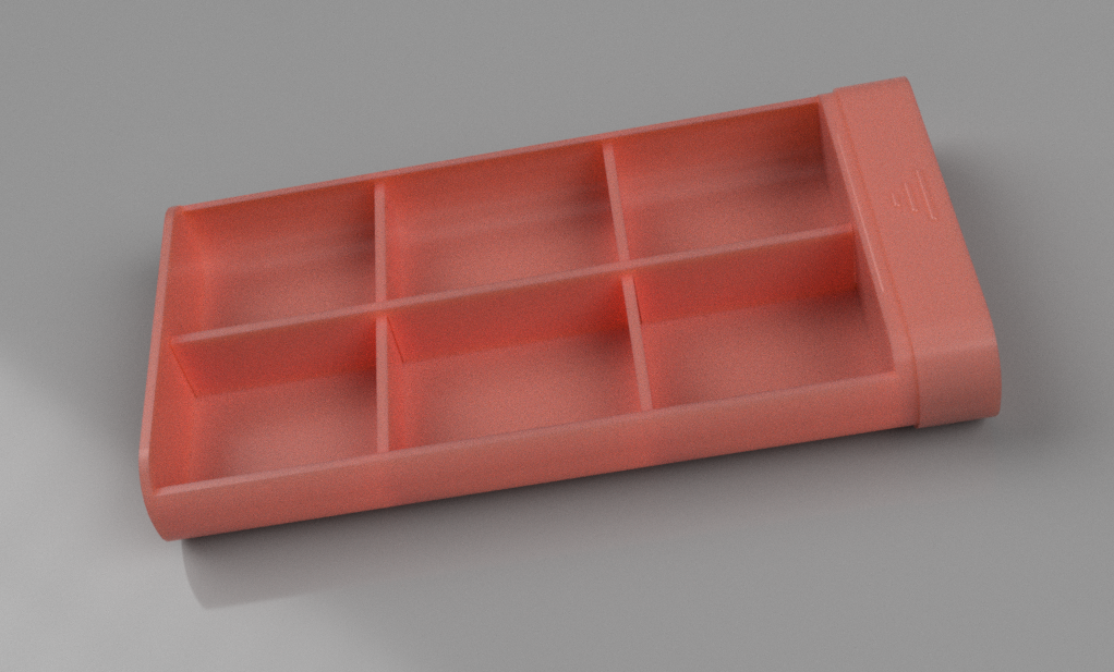 Pill box compact and simple