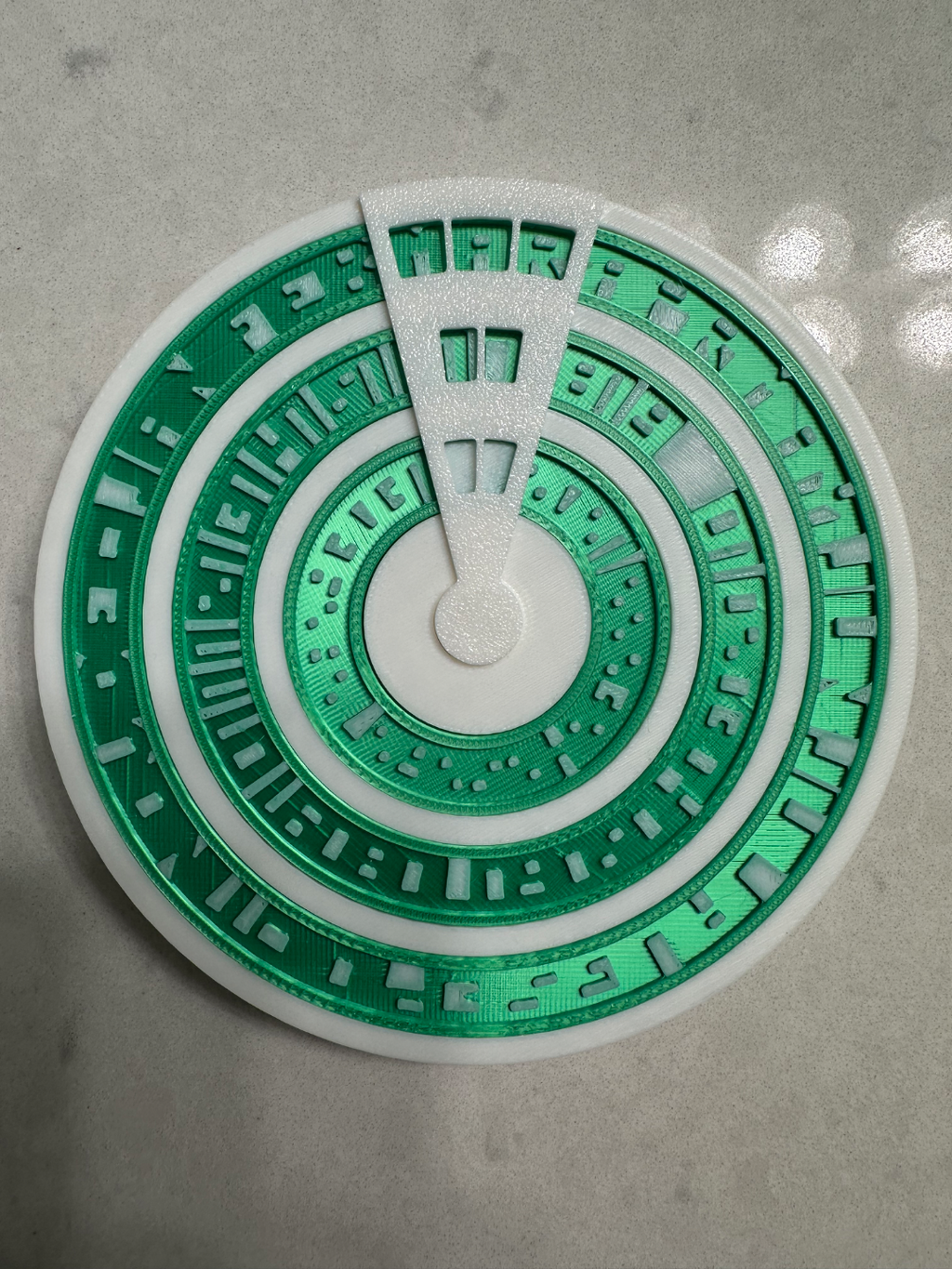 Runic Cryptic Calendar